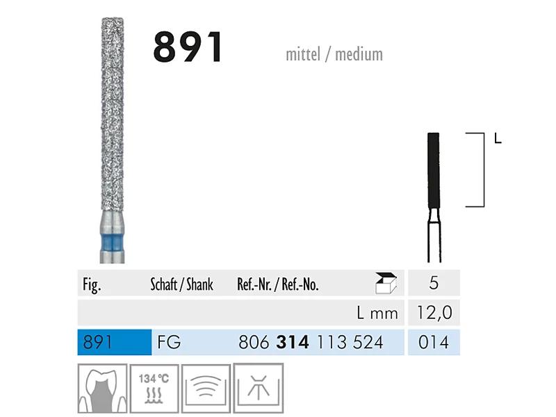 891 FG 014 instrument diamanté