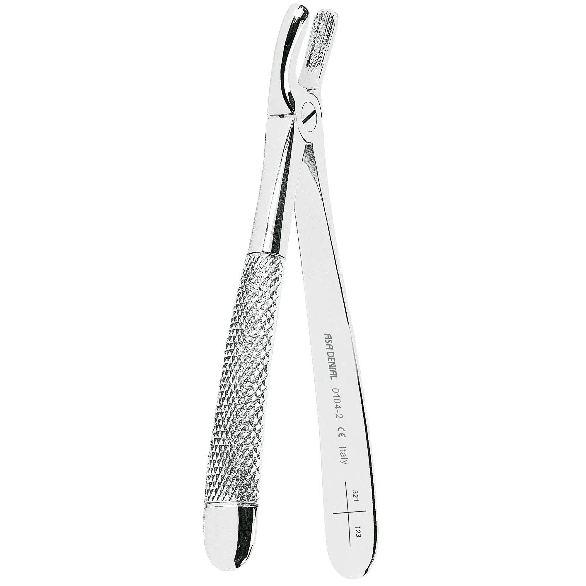 Asa Dental Extractietang #2 Mead Gekartelde punt (17 cm)