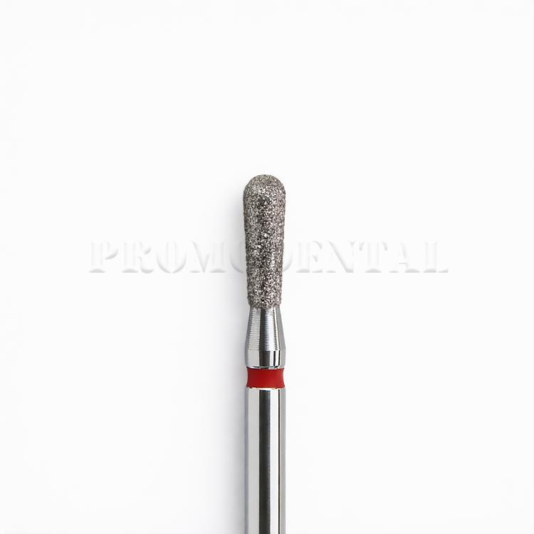 Diamantboor FG 240 (830) - peervorm - rood korrel (fijn)
