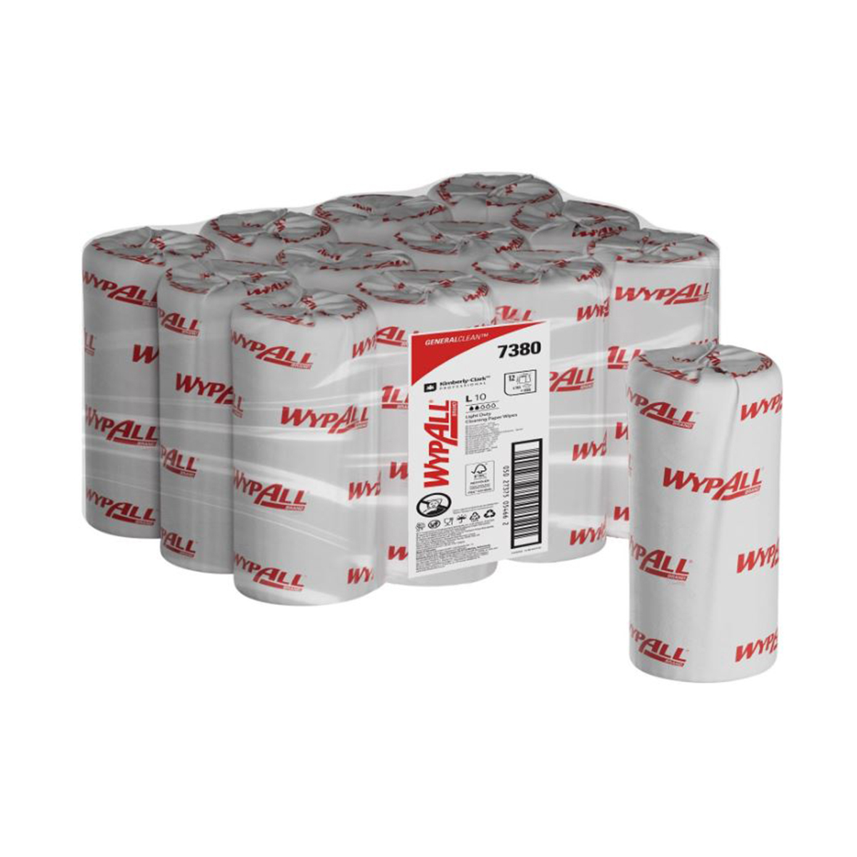 WypAll® L10 Food & Hygiene Wiping Paper 46x24cm (1-épaisseur)