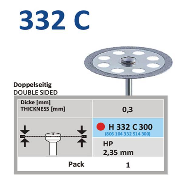 Disque diamanté PM 332 - fin, 300