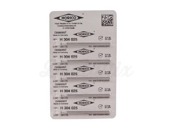 Fraise diamantée H 304 9 mm ISO 025 (5 pcs)