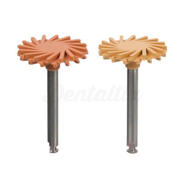 Jiffy Natural Universal : Polissoirs de céramique intra-oraux de 14 mm