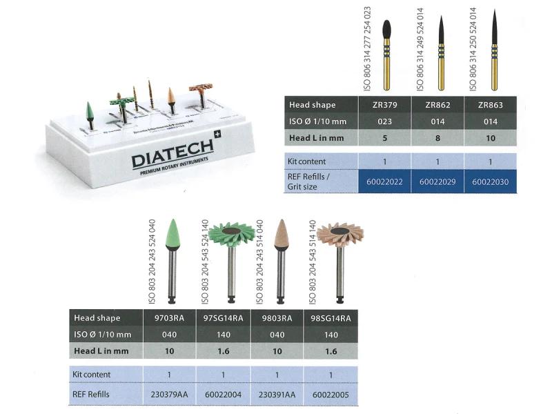 DIATECH® Zirconia Adjustment & Polishing Kit