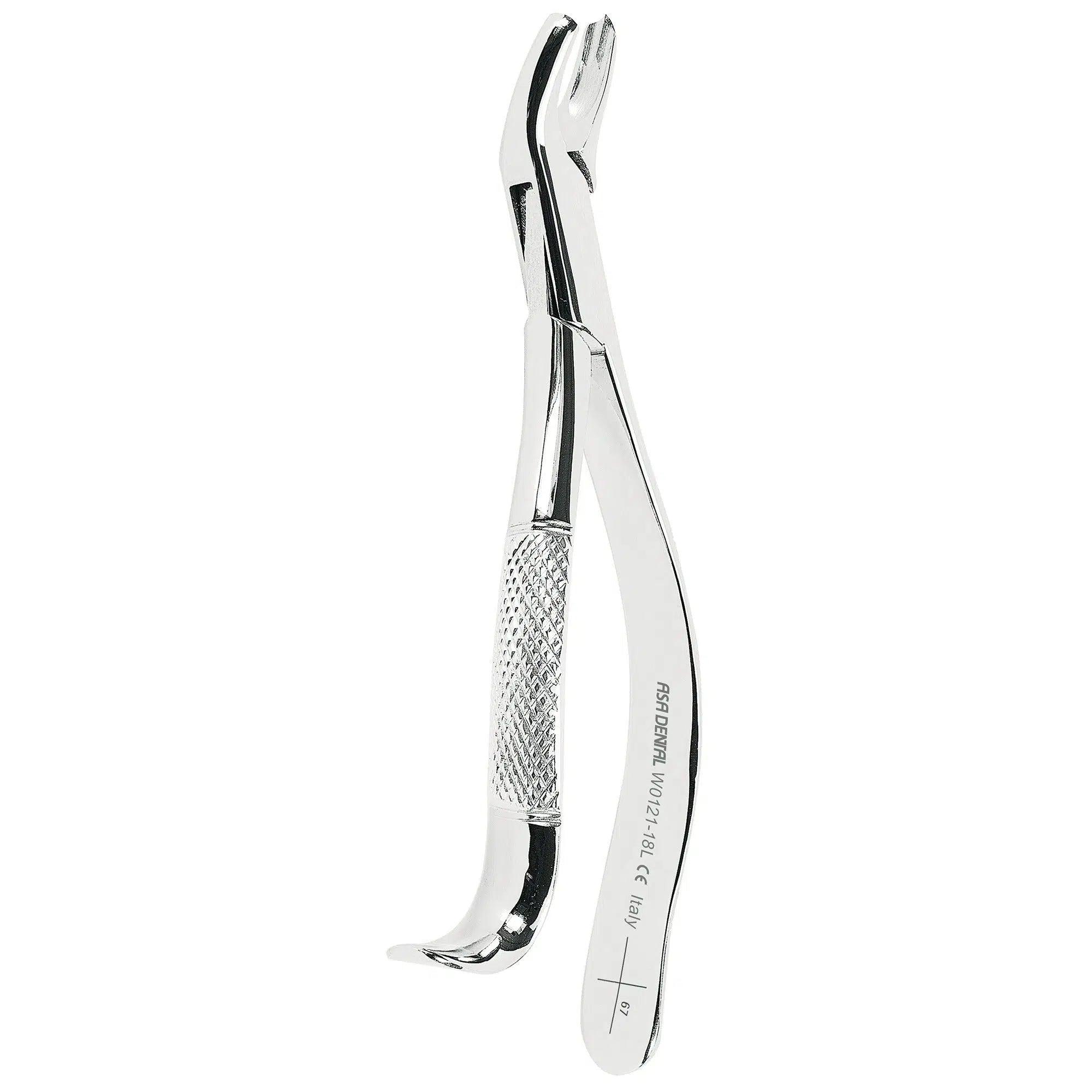 Asa Dental AsaLady Extractietang #18L Harris Niet gekarteld (16 cm)