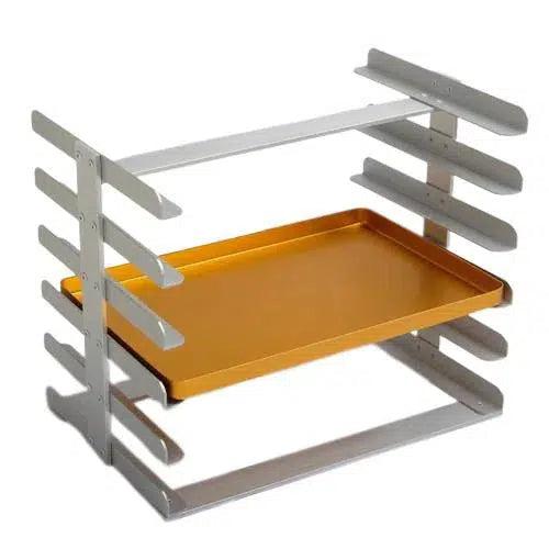 Aluminium Instrument Tray Rek - 6 trays