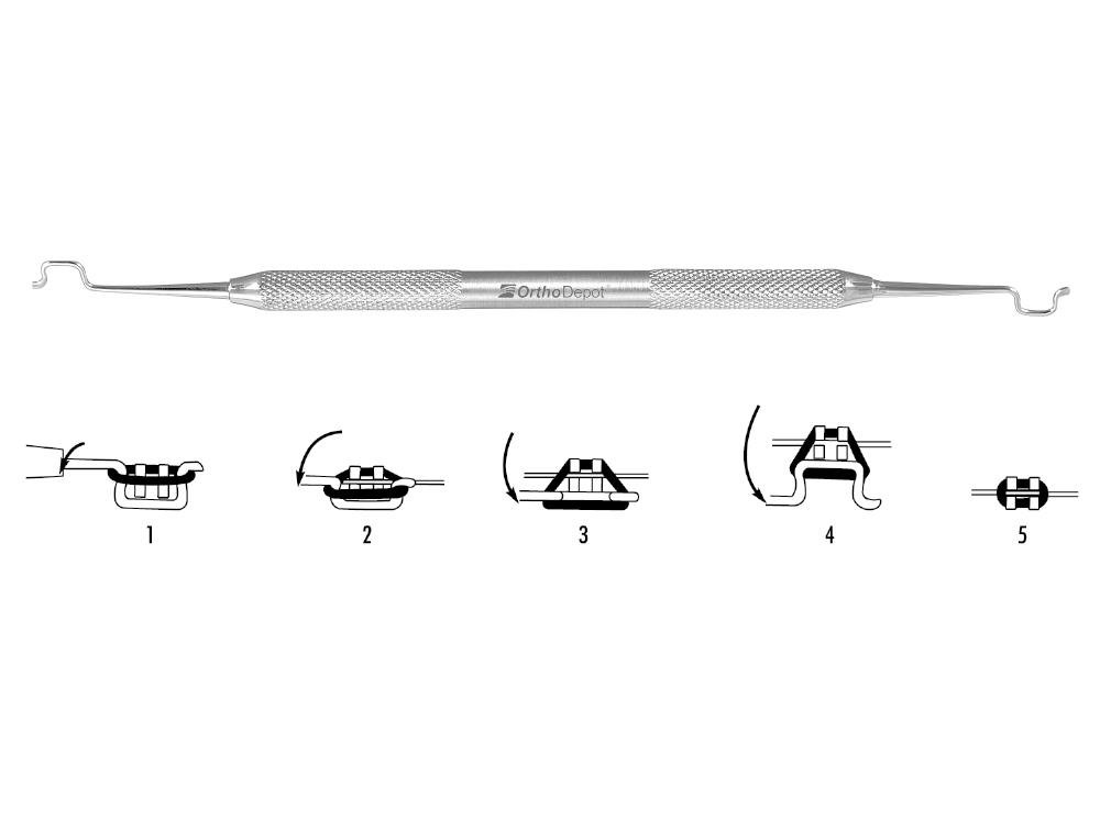 Ligature applicator "Twirl-on"