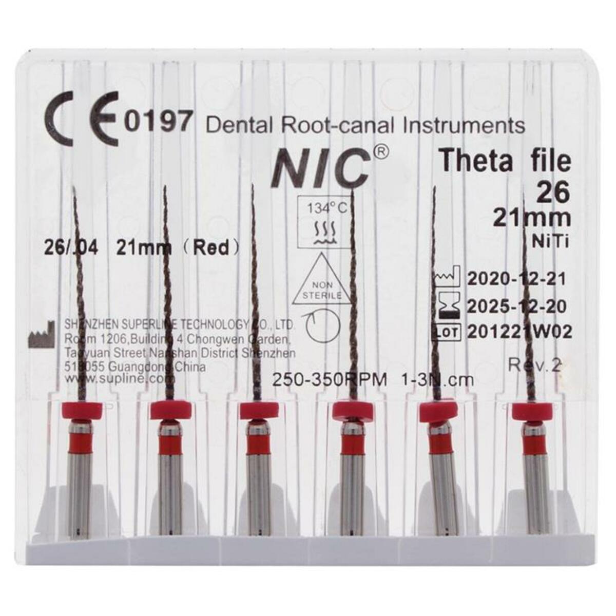 NIC® Theta file 21mm