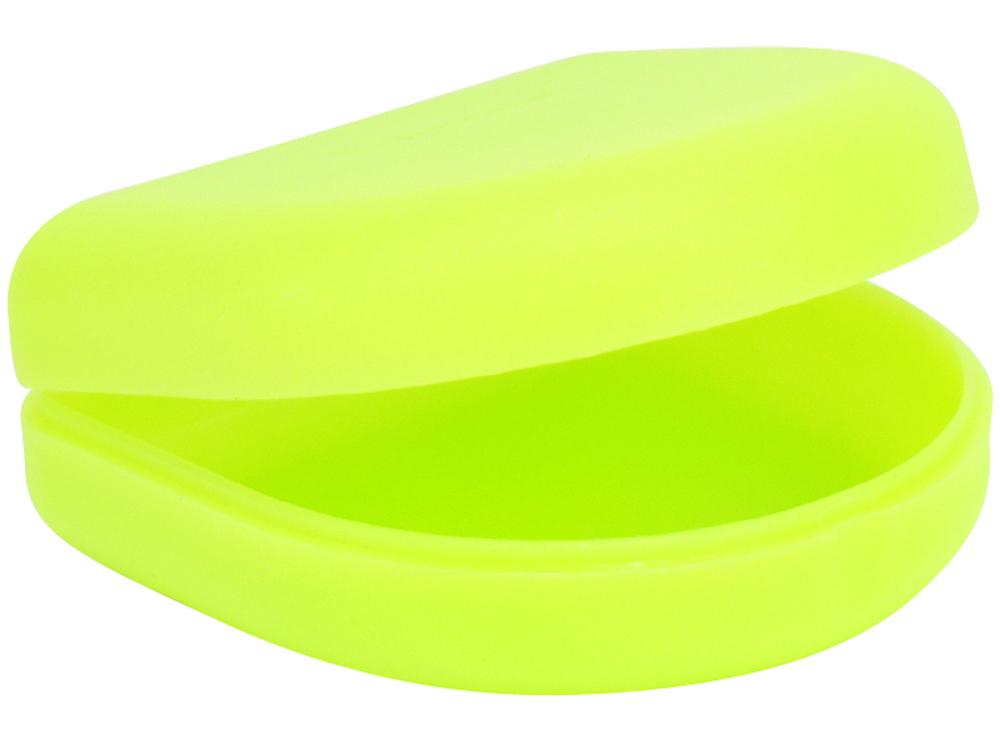 Boîte à barrettes sans trous jaune 10p.