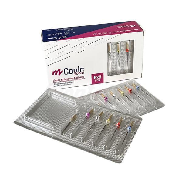 MConic Total roterende vijlen (6 st.)