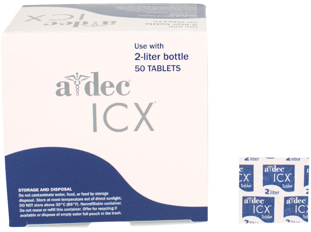 Adec ICX 2Ltr Comprimés 50pc