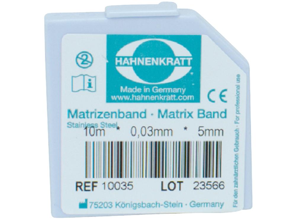 Hahnenkratt Bandes matrices - 0,04x6mm