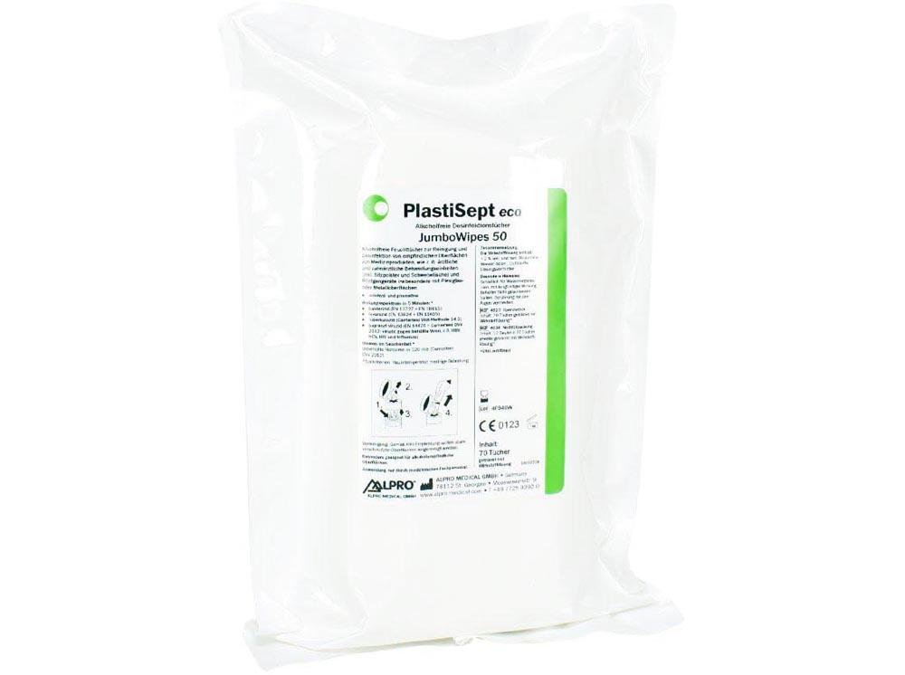 PlastiSept eco JumboWipes 50 12x70St Krt