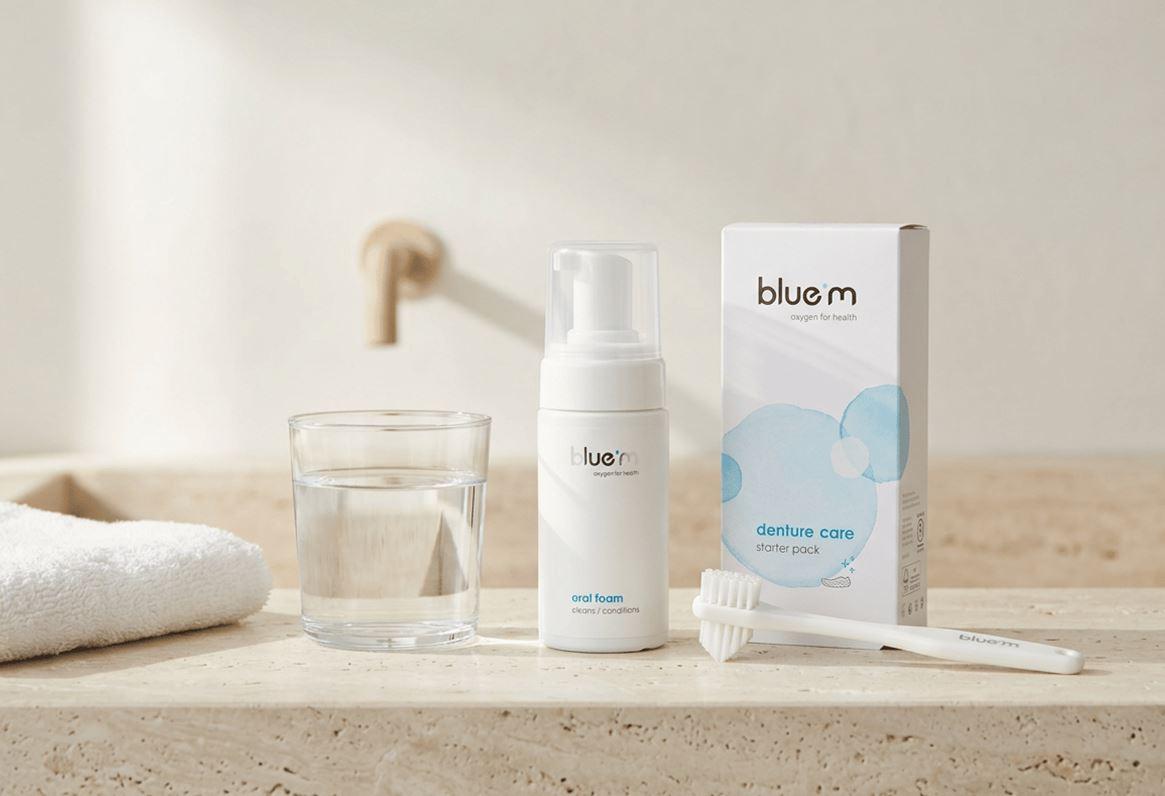 Blue®m kit d'entretien prothèse dentaire