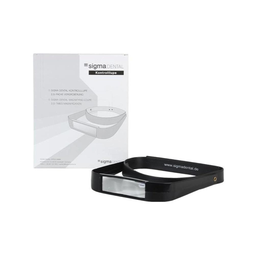 Sigma Dental Visor loupe avec bandeau 2,5x