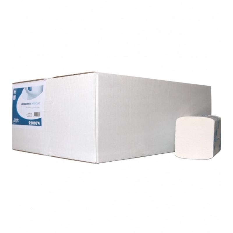 MTS Euro Products essuie-mains enchevêtrés 3 plis 42 x 22 cm (20 x 100 pcs)