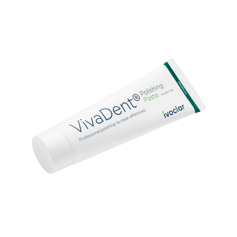 VIVADENT TUBE PATE A POLIR MOYEN SANS FLUOR (80G)