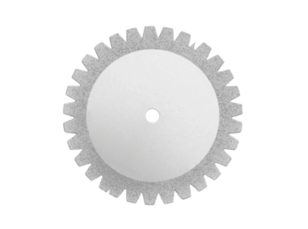 Disque diamanté, dentelé, 18 mm - double face