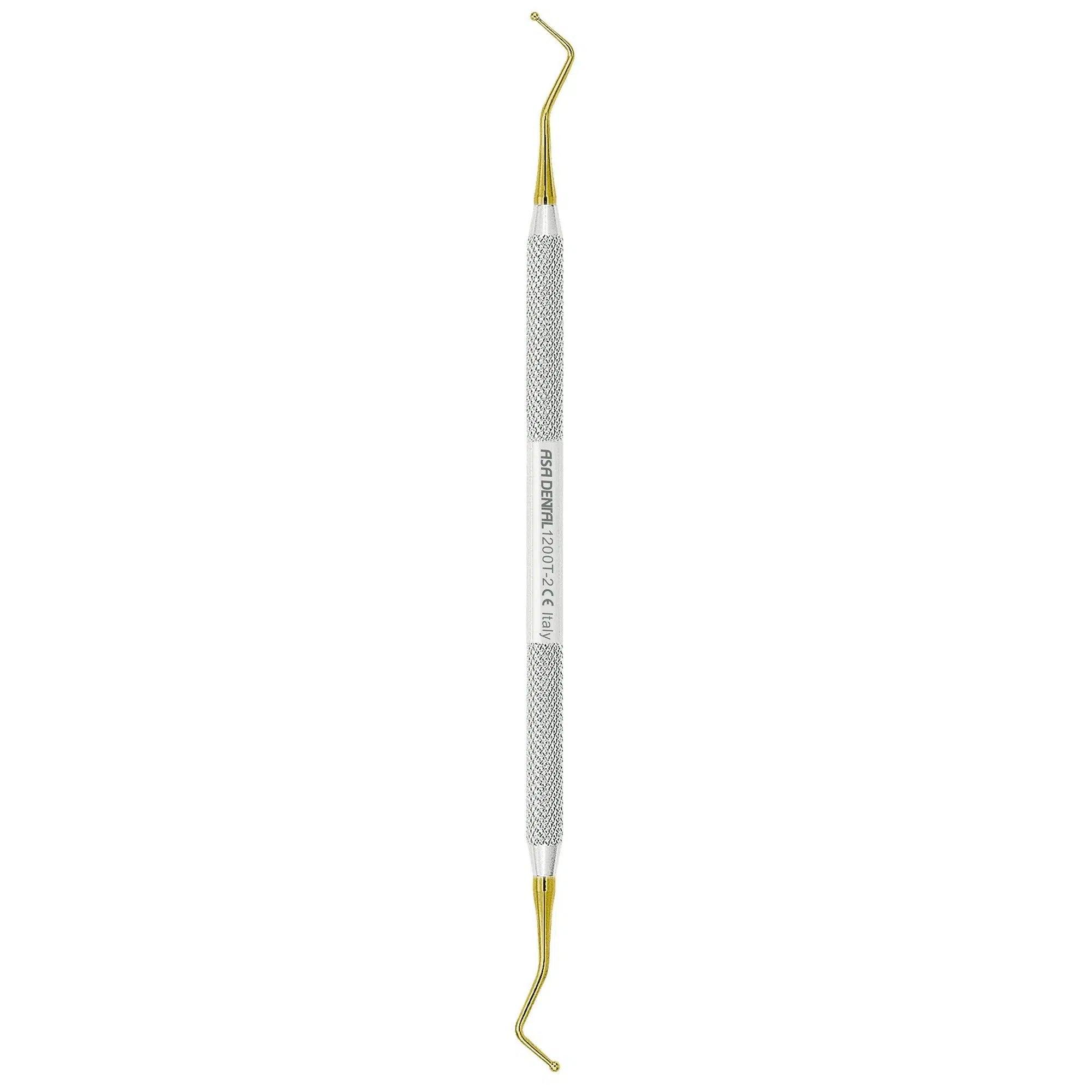 Fouloir à amalgame Asa Dental Asa60 #2 TC (1,4 mm - 1,7 mm - Ø 6 mm)