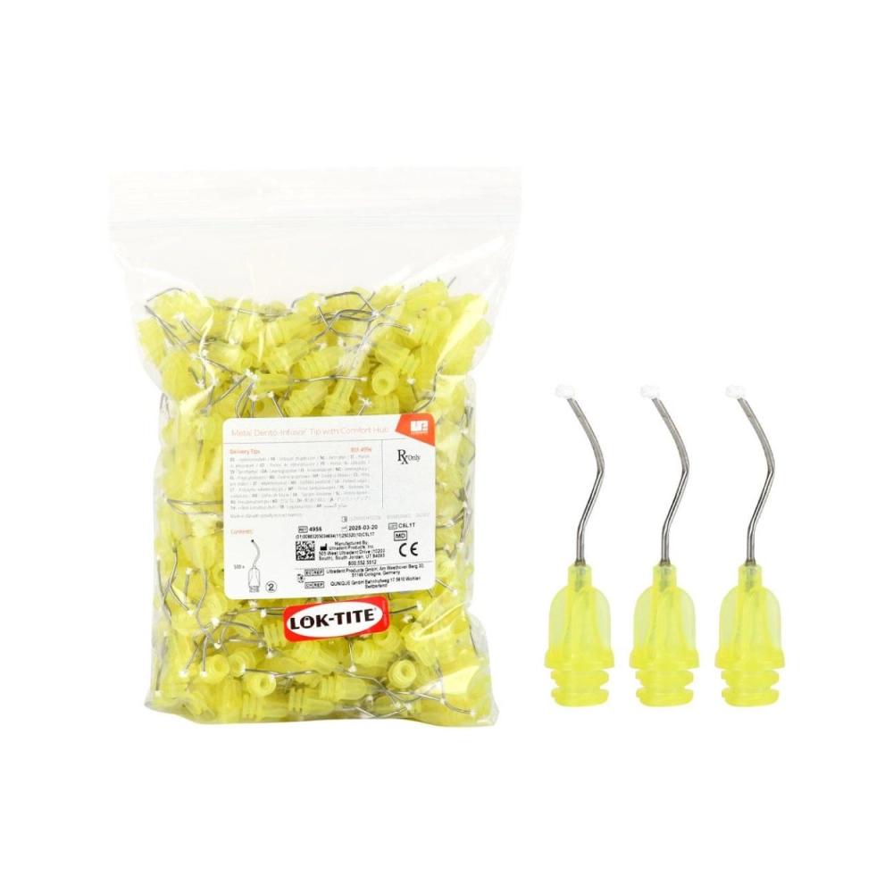 Ultradent Dento-Infusor Disposable metal Tips 500 stuks