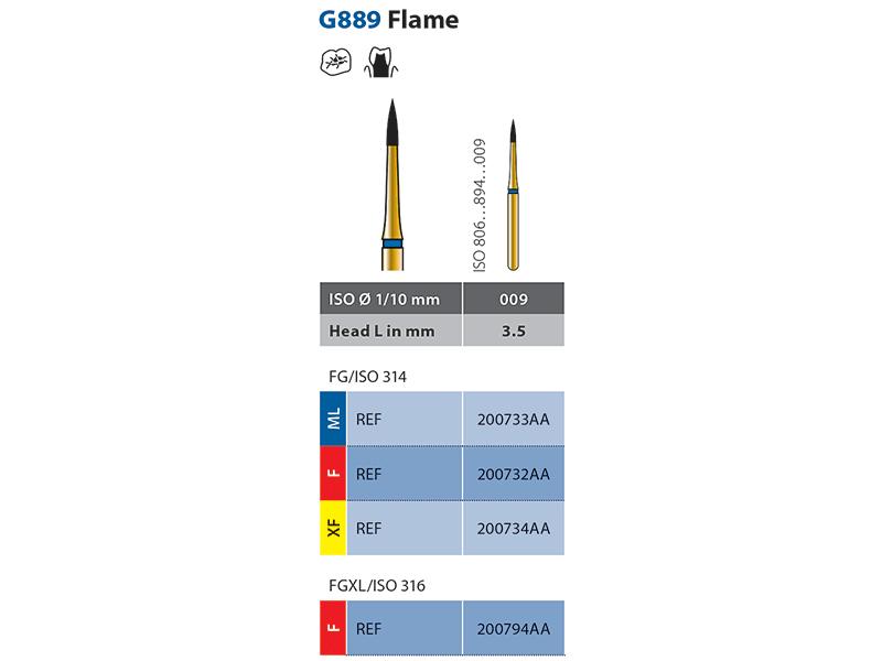 Diatech G889 Instrument diamanté