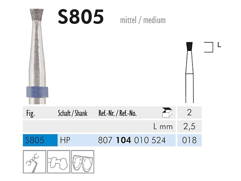 S 805 HP 018 instrument diamanté