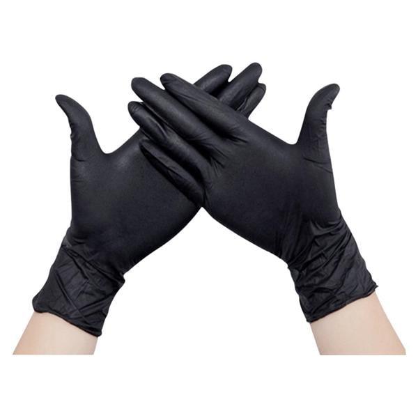 Gants nitrile, noir