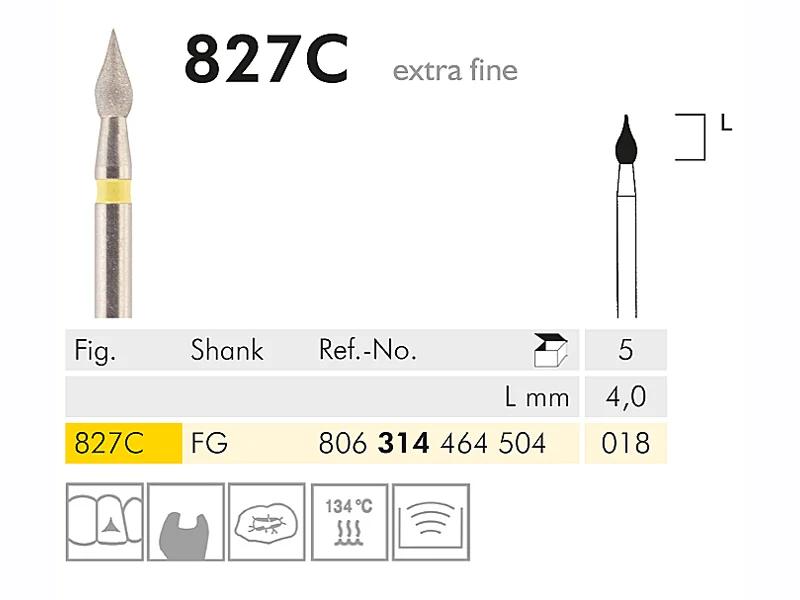 827 C FG 018 instrument diamanté