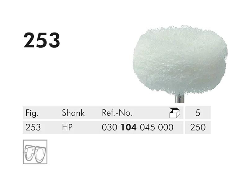 253 HP 250 polijstborstel (white)