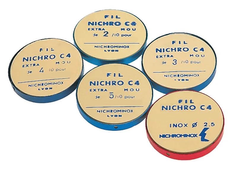 Fils Inox Extra Mou - Nichro C4 - Ø 2,5/10 Mm