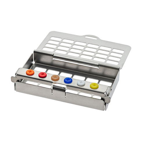 ORTHO-STRIP TRAY - PLATEAU EN ACIER INOXYDABLE