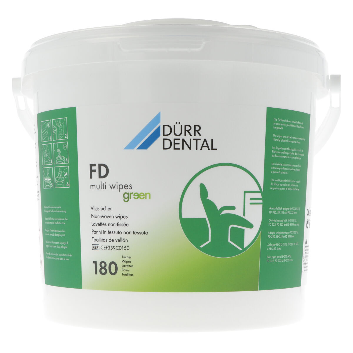 Dürr FD Multi Wipes Green