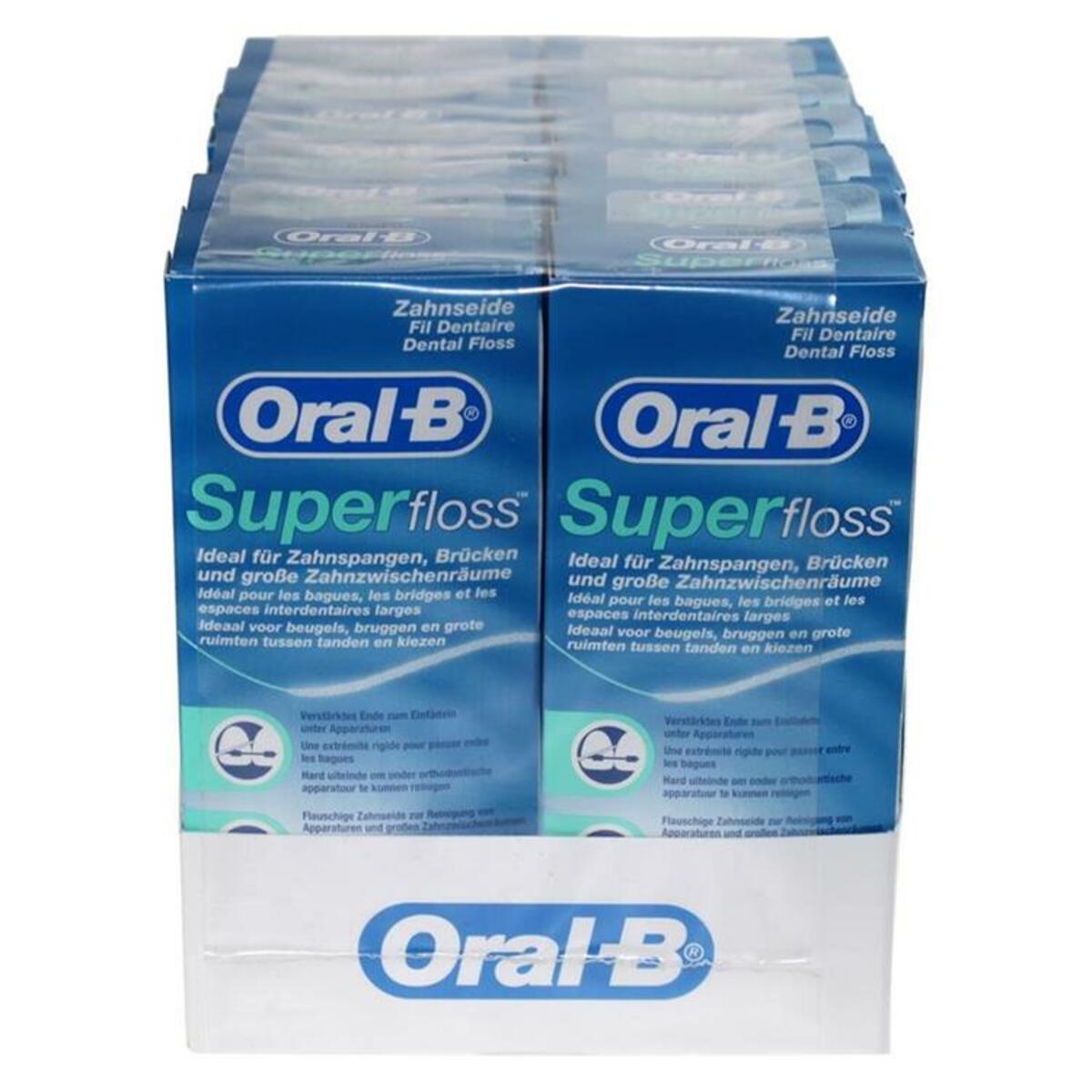 Superfloss™ regular menthe - 12x50pces