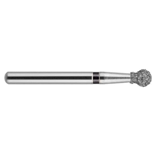 Fraises diamantées NeoDiamond FG - 002 ronde avec col - ISO 021, extra gros (noir), 10 pcs