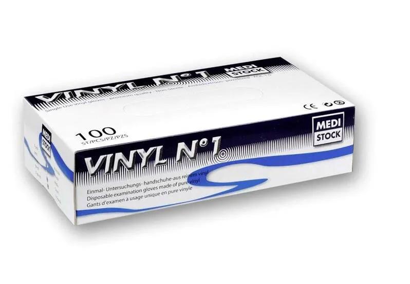 Poedervrije Vinylhandschoenen Medistock – PVC ambidextr niet steriel