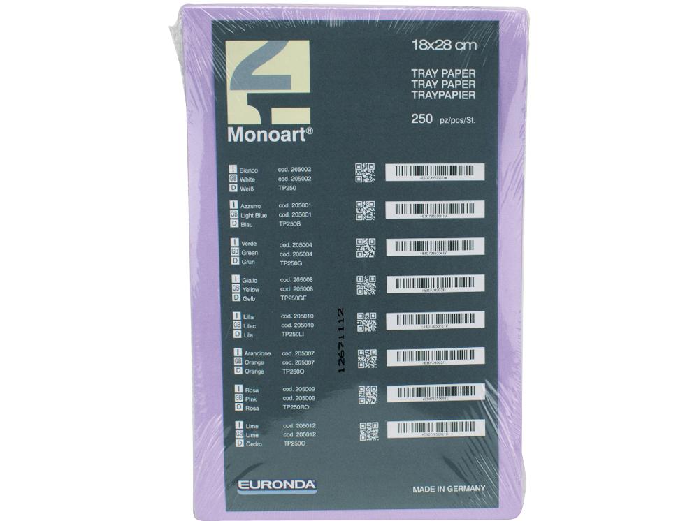 Dienblad paars 18x28cm 250st