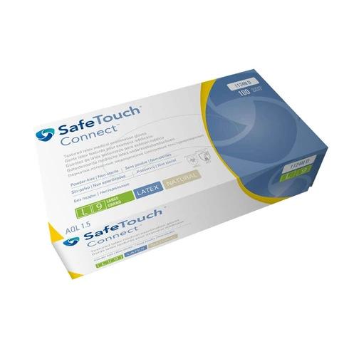 Handschoenen Latex SafeTouch Connect Poedervrij (100)