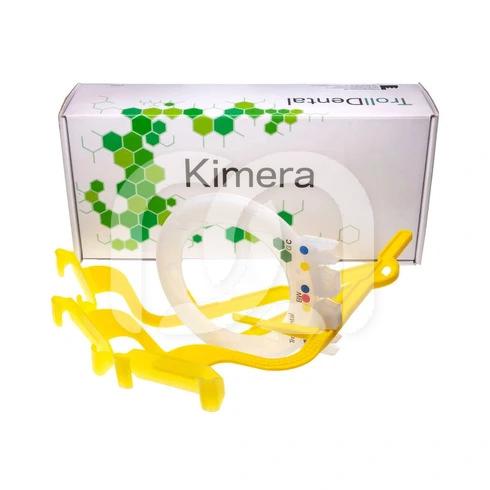 Porte-capteur TrollByte Kimera Jaune 4307 (3 + 1 bague de visee)