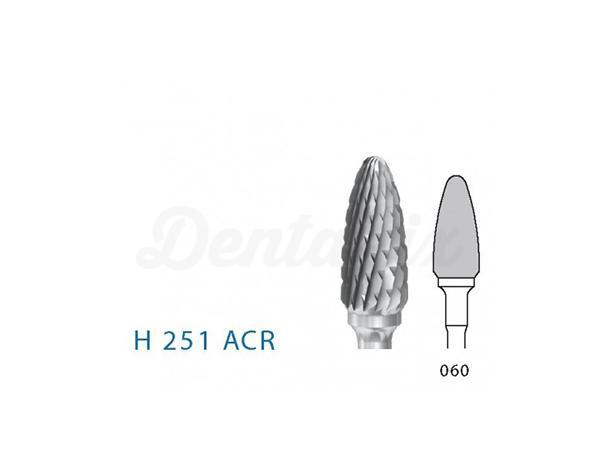 Fraise H251.104.060 Carbure de laboratoire