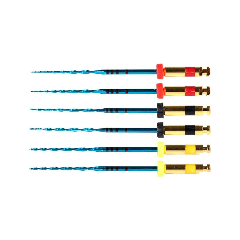 PoloDent RCP Blue limes assortiment 31 mm R25-R50 6 pcs