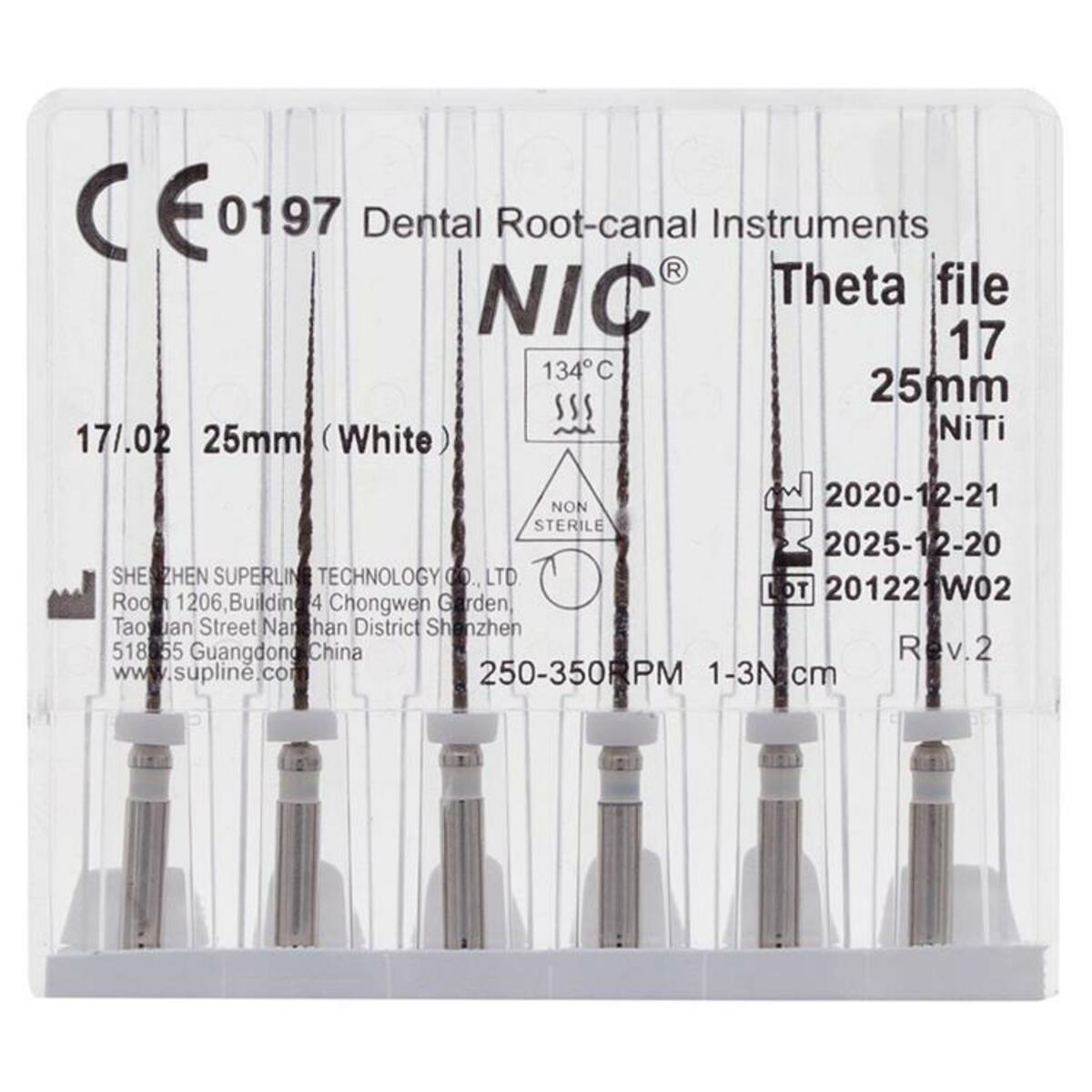 NIC® Theta file 25mm
