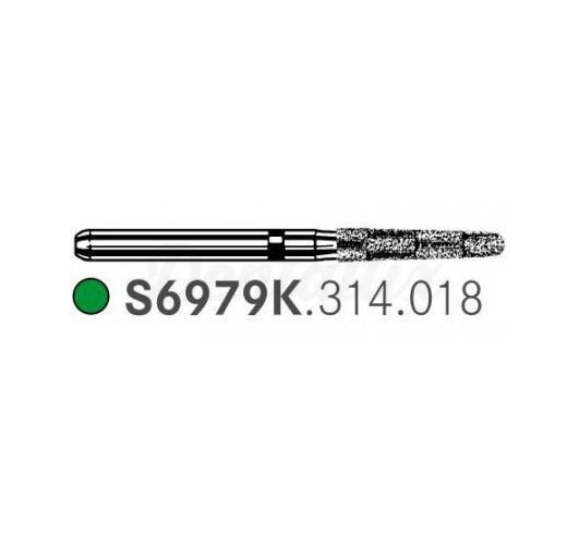 Fraise diamantée S979K pour FG de forme conique (5 pcs)