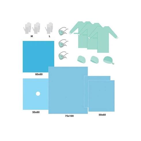 Kit d'Habillage et de Drapage Sterile pour Implantologie (1)