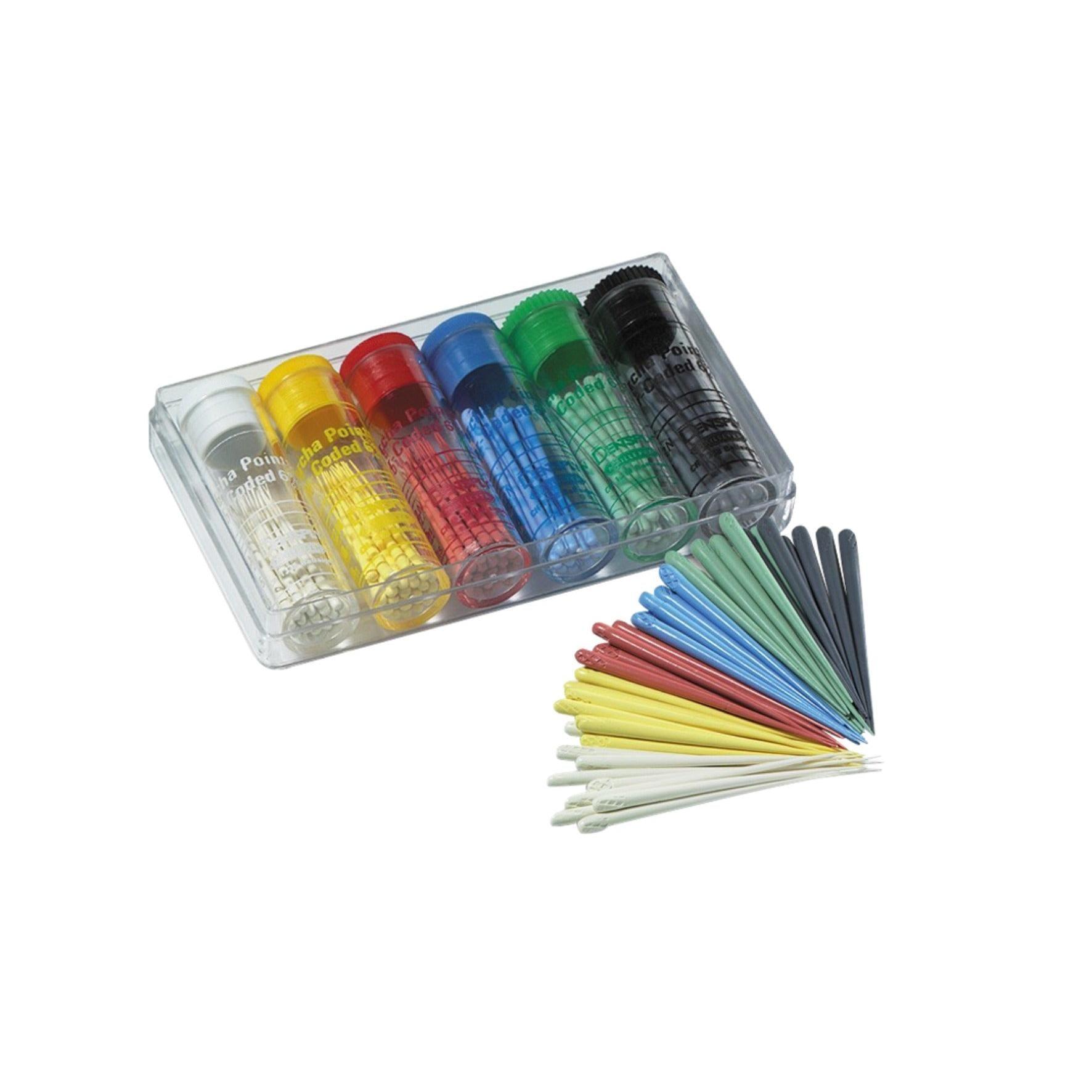 Pointes de gutta-percha Colour Coded A022M/N .04/.06 30 mm (120 pcs)