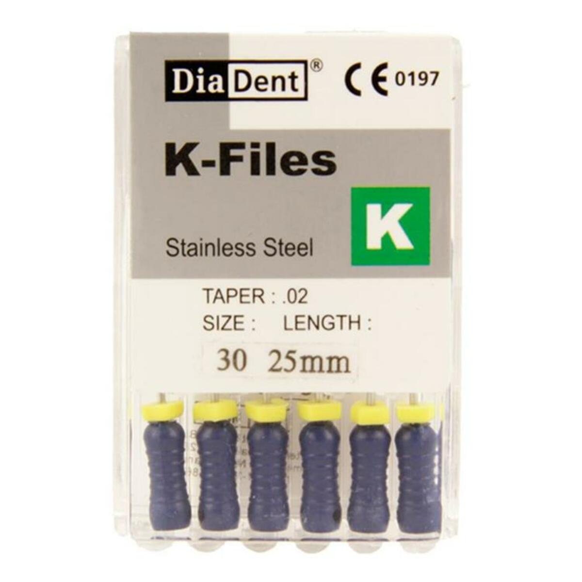 DiaDent SS Limes-K .02 / 25mm - ISO 40