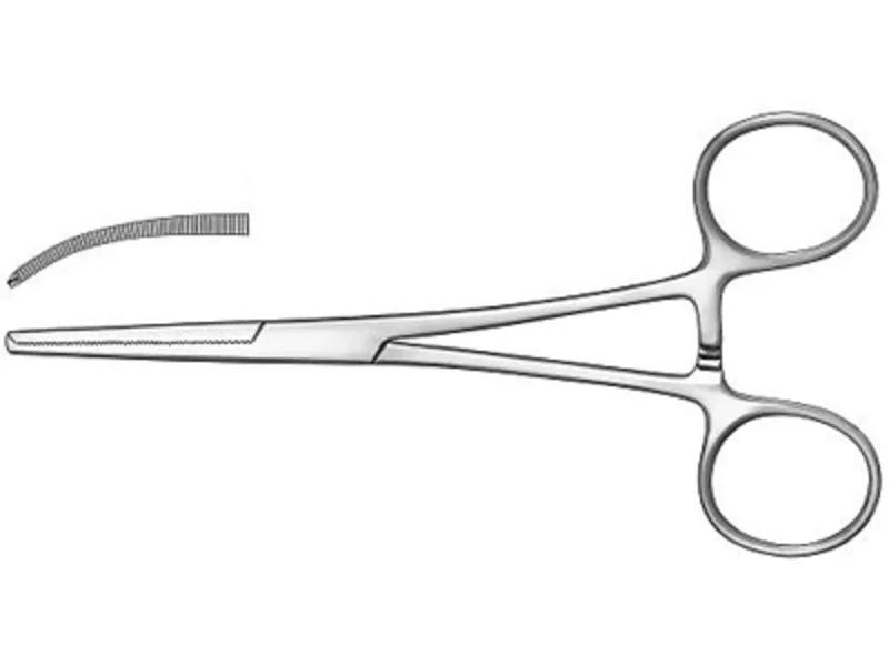 Arterieklem chirurgisch Ochsner-Kocher gebogen 15cm