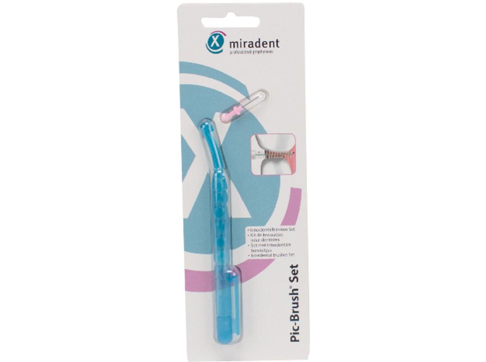Pic Penseel Blauw-Transparant Set