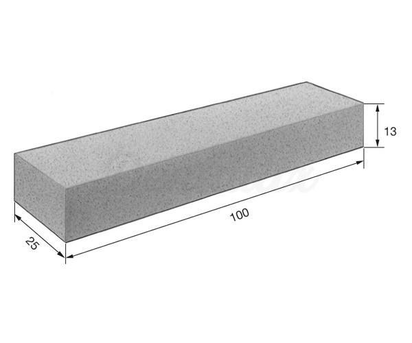 Slijpsteen 9750.0 voor het reinigen van diamantboren (100 x 25 x 13 mm)
