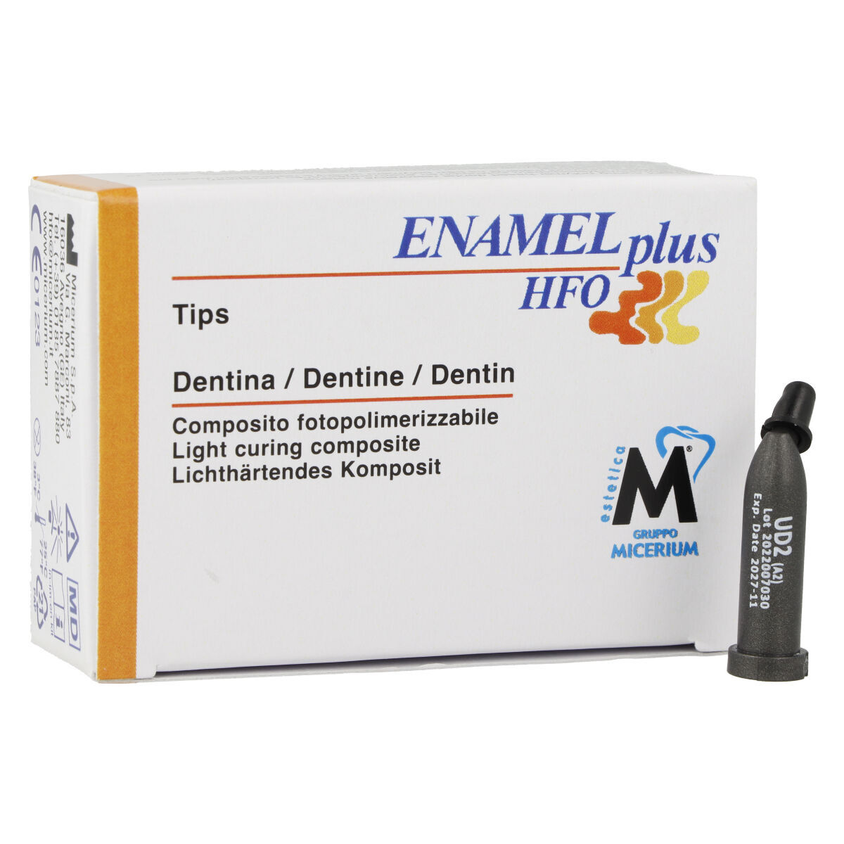 Micerium Enamel Plus HFO Dentin Composite Capsules - UD1 (A1)