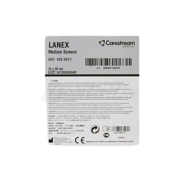 Ecran Lanex 15 X 30 Sens Vert